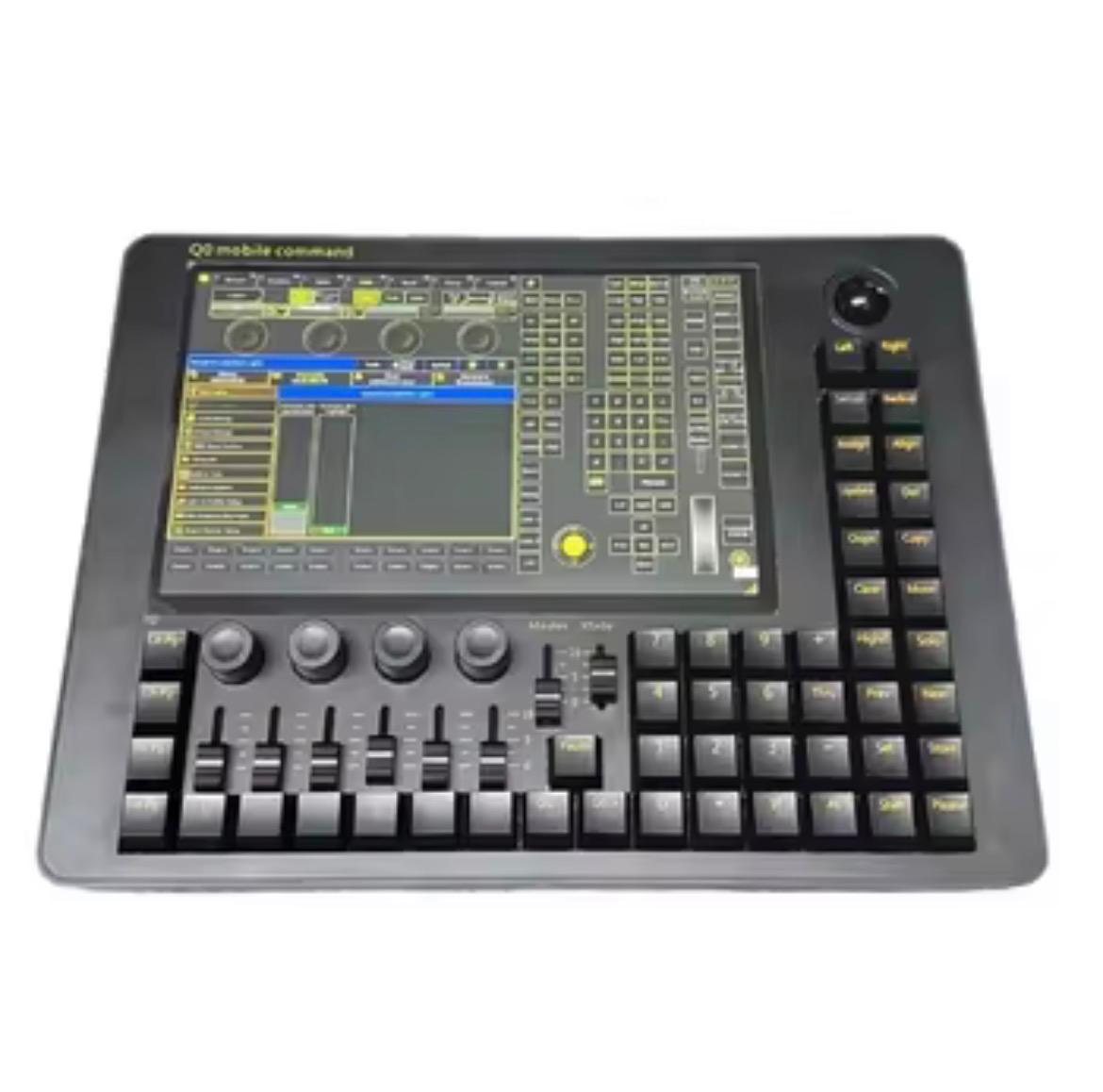 Consola de Iluminacion DMX 192 Canales con Bateria de Litio para Luces Laser