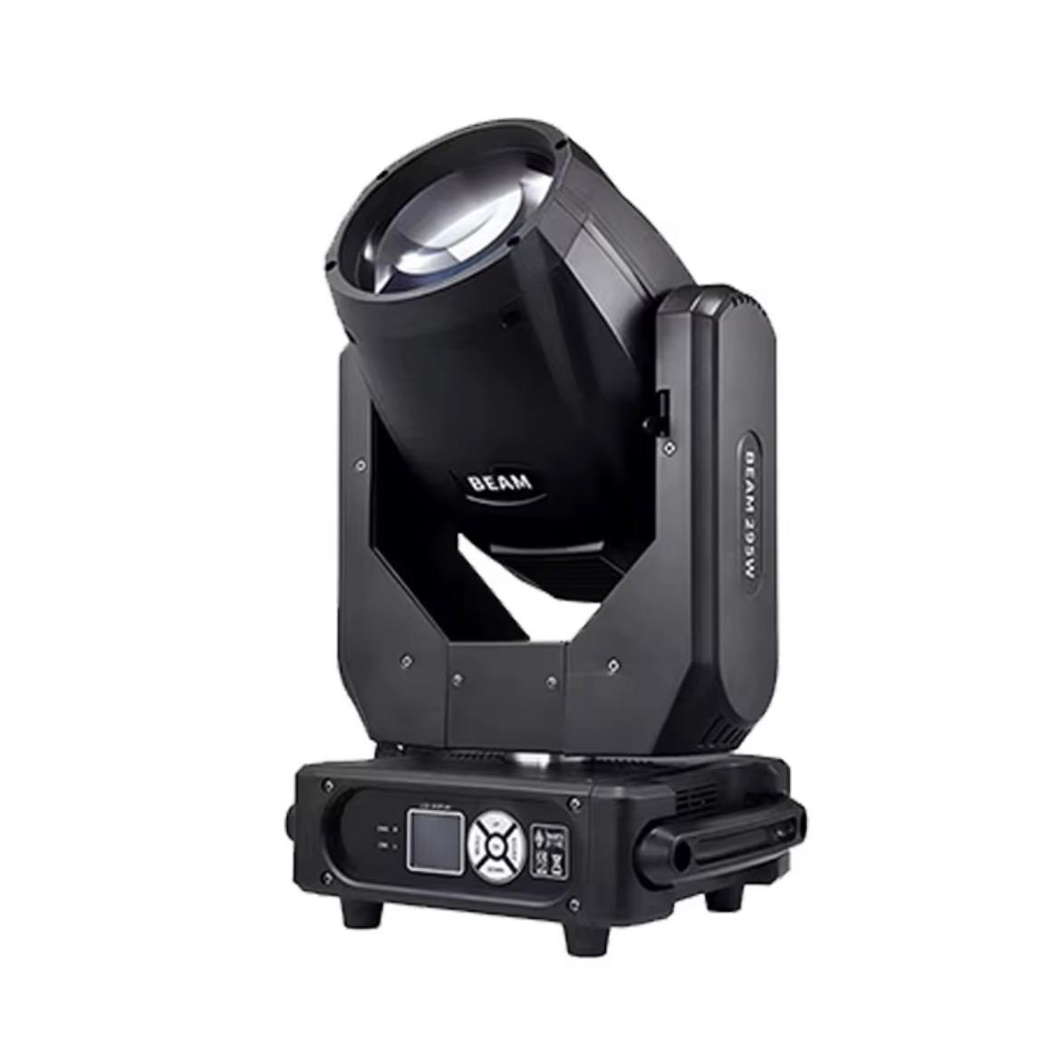 Cabeza Movil Super Spider 295W Beam HID con Anillo LED y Control DMX512 para Escenarios y Bodas