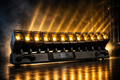 Barra Matriz LED Movil RGBW 12x60W 800W DMX512 con Zoom y Efecto Wash para Escenarios y Festivales